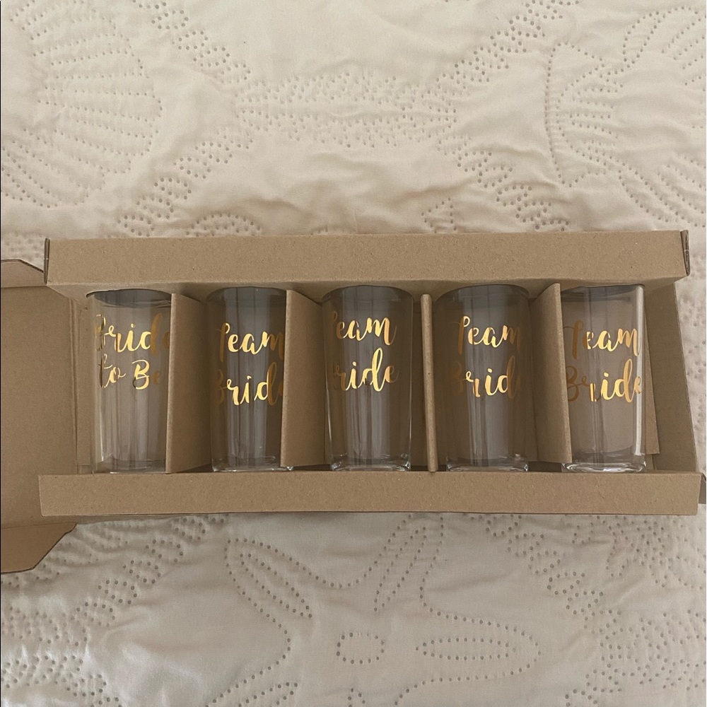 Bridal Party Shot Glasses
